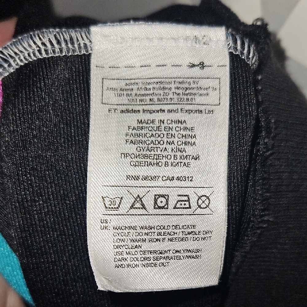 Adidas Gray and Turquoise Crewneck - Picture 9 of 9